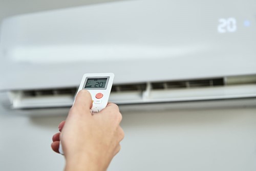 Setting the temperature of your heat pump